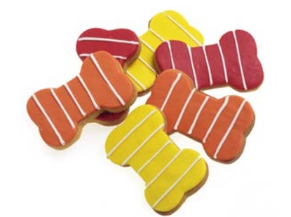 Picture of Small Stripes Gourmet Dog Biscuits: Tasty Striped Treats